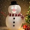 Christmas Ornament Santa Claus Deer Snowman Design LED Light Craft Figure Living Room Desktop Decoration