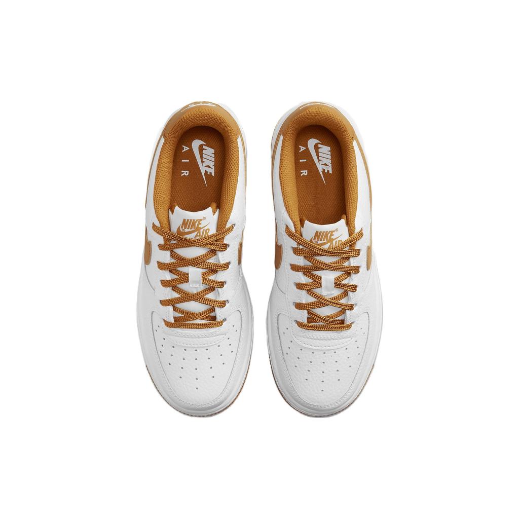 Nike Детские кроссовки Air Force 1 GS White Desert Ochre FJ0706-100