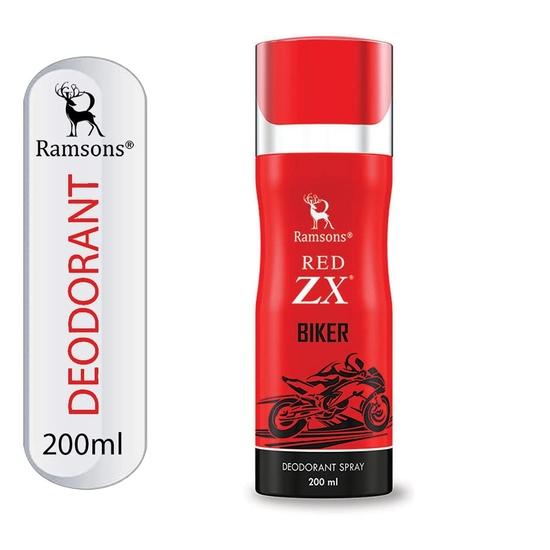 RAMSONS Deo Talc Combo | 1 Exotica Gold Дезодорант-спрей - 200 мл | 1 Red ZX - Biker Дезодорант-спрей - 200 мл | 1 Exotica Perfume Talc - 100 г