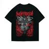 Babymetal Футболка группы Унисекс Мужская Женская Летняя с коротким рукавом Модная брендовая футболка Хлопковая одежда оверсайз Повседневные винтажные топы