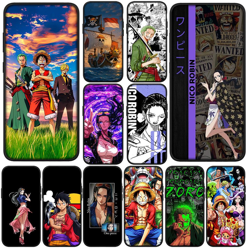 Cover for Apple iPhone 17 16 Plus 13 12 Pro Max Mini X XR ProMax 16E 15+ 16Plus Air Phone Case Zoro One Pieces Luffy Nico Robin
