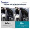 Настоящая мягкая карбоновая наклейка для Toyota Camry 2007 2008 2009 2010 2011 LHD RHD Панель рамки спидометра автомобиля Внутренняя отделка