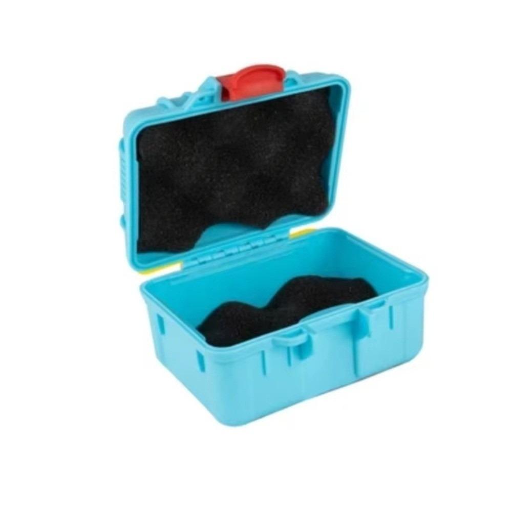 Durable 125x110x70mm PP Toolbox Moisture-proof Protective Case Watch Storage Box With Cotton Watch Case