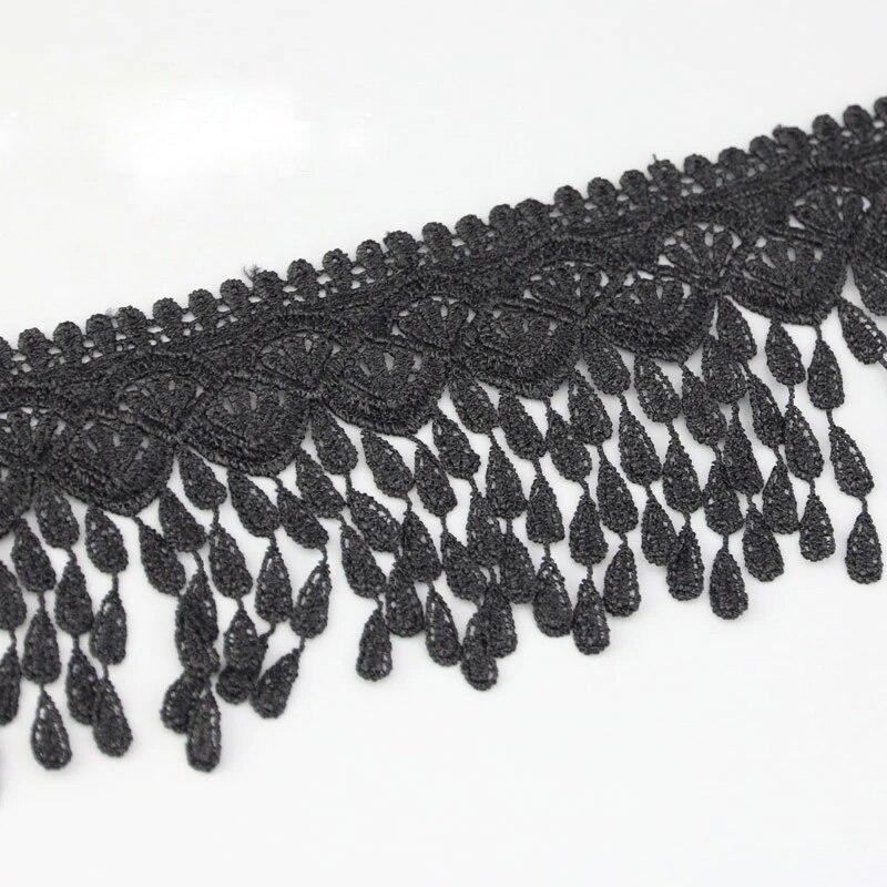 (1 ярдов/рулон )70 мм белая, черная шелковая сетка, кружевная ткань, ленты, отделка, шитье своими руками, материалы для рукоделия ручной работы