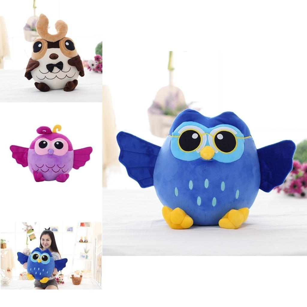 Высококачественная милая плюшевая игрушка-сова для детей, мягкие и приятные на ощупь набивные куклы
