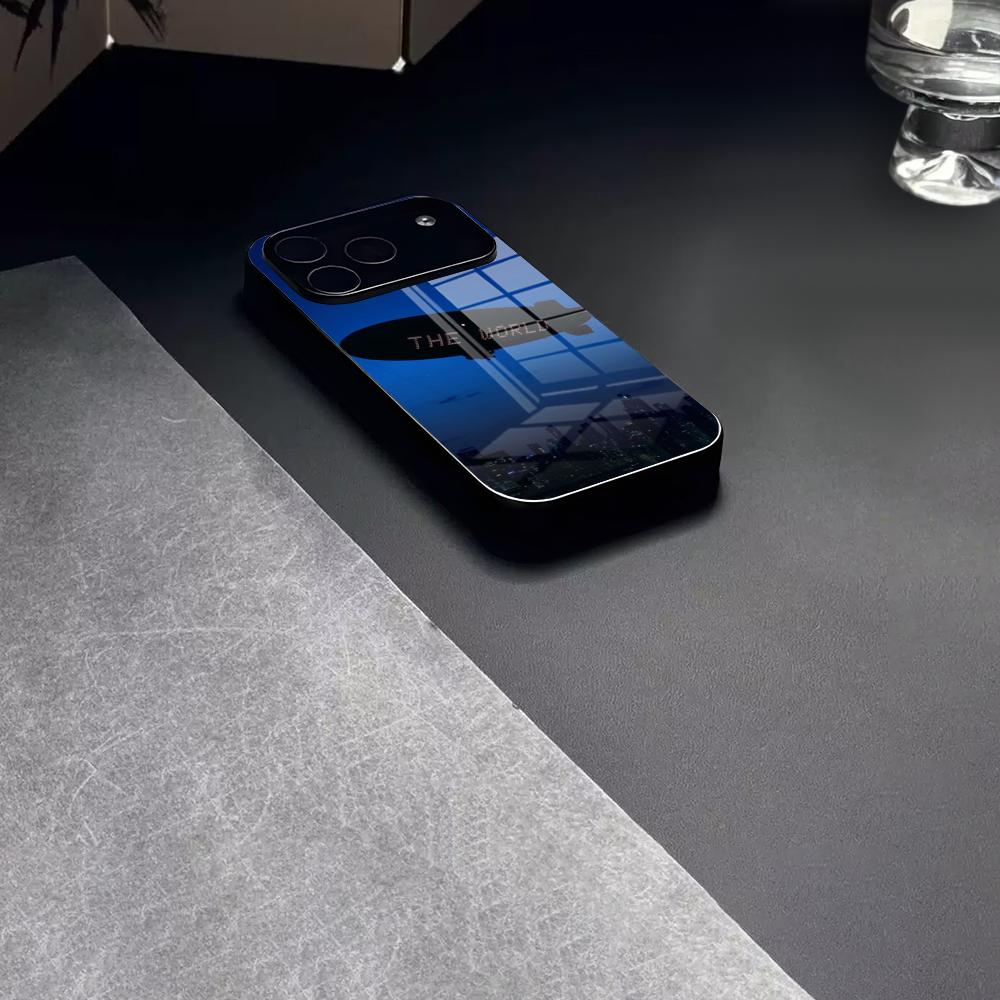 Чехол для телефона Scarface The World Is Yours Закаленное Стекло Для IPhone 17 15 16 14 12 13 11 Pro XS Max Plus Mini Чехол