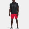 Under Armour Casual Training Sports Straight-Leg T-shirt Men Tops Black 1366145-001