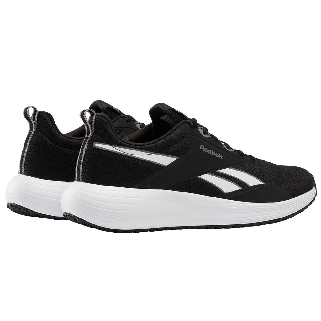 Reebok Lite Plus 4 Удобные Повседневные Легкие Дышащие Кроссовки с Низким Верхом Мужские кроссовки Черные 100204956