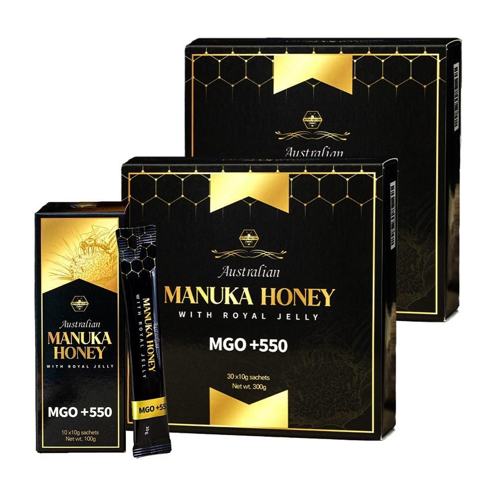 Australian Osco Manuka Honey MGO300+ Royal Jelly 10g x 60 pouches Gift Set 60 pcs