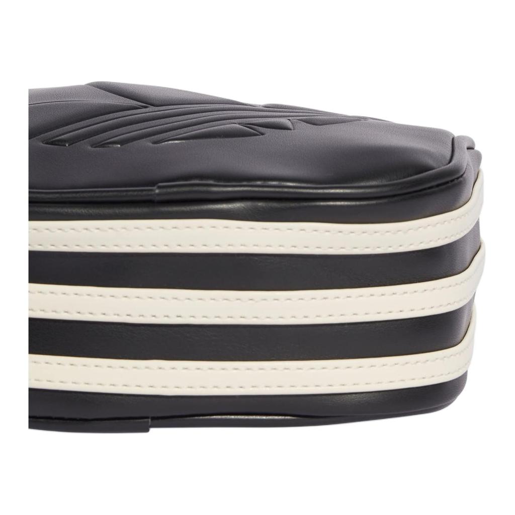 New Adidas Originals Polyurethane Shoulder Bag Regular Unisex Black JC6004