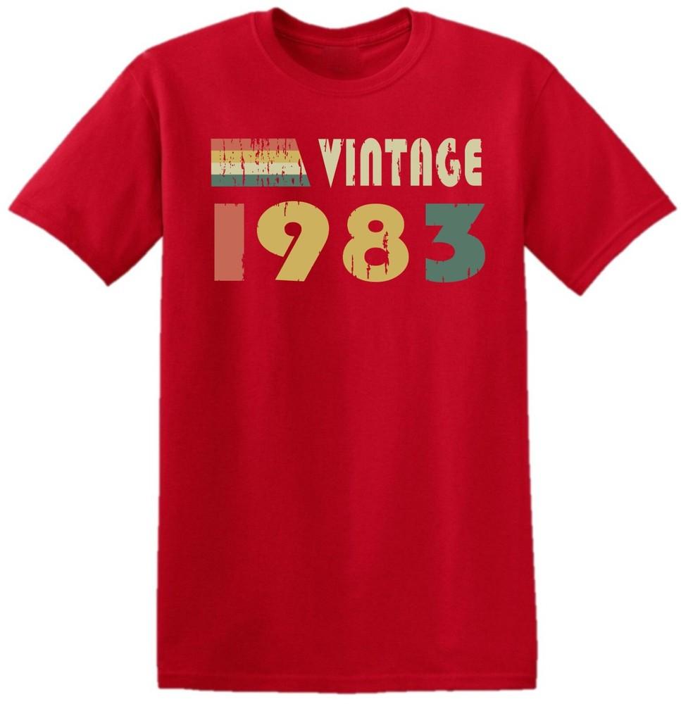 40th Birthday Tshirt Gift Vintage 40 Years Old Born In 1983 Funny Top T Shirt