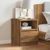 VidaXL Bedside Table Artisan Oak 40x40x50 Cm Engineered Wood, Bedside Cabinet, Side Table, Bed Cabinet, 856500