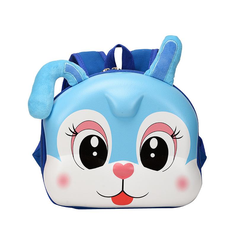 Детская школьная сумка, симпатичная сумка с рисунком яичной скорлупы, для мальчиков и девочек 3-5 лет, школьная сумка для детского сада, детский рюкзак с изображением кролика