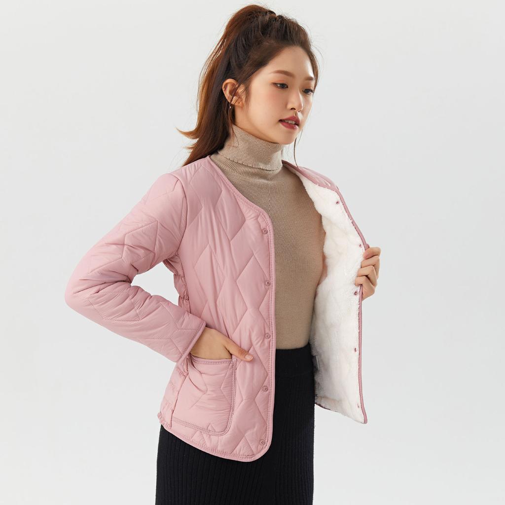 Зимняя куртка из хлопка, женская короткая, легкая и увеличенная хлопковая куртка, домашняя куртка из хлопка, женская модная, теплая и комфортная 8209