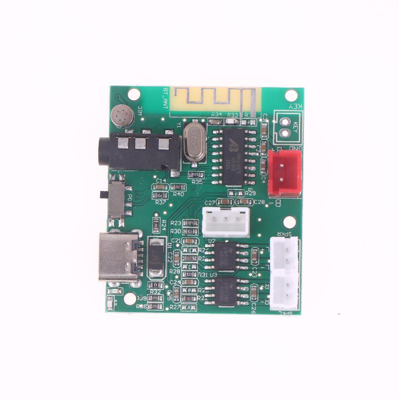 Многофункциональный динамик DIY 5.2 модуль BT 5 В 5 Вт+5 Вт TWS плата усилителя мощности 3.5Aux беспроводная плата PCBA