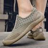 Casual Men'S Shoes One Pedal Men'S Casual Single Shoes Lazy Breathable Mesh Shoes Summer Mesh Shoes Hollow Breathable