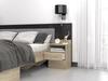Malwa M1 Bedside Cabinet - Sonoma Oak