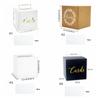 Storage Box White Black Wedding Card Box Cardboard Blessing Voting Card Box DIY Crafts Elegant Gift Card Box Birthday Party