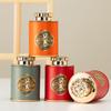 New Dragon Mini Empty Tea Tin Can Household Green Black Tea Sealed Jar Portable Travel Small Tea Packaging Box Paper Storage Can