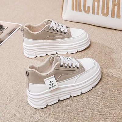 Уличная обувь на толстой подошве, оригинальные женские кроссовки для тенниса, вулканизированные кроссовки для женщин, лоферы для женщин, роскошная спортивная обувь для широкой стопы