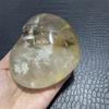 917 г Радужный Прозрачный Цитрин Кварц Сердце Кристалл Натуральный Камень Кварцевый Камень Минералы Домашнее Украшение Рейки