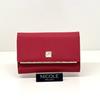 NICOLE MILLER Women's Cowhide Gold Bar Point Medium Wallet N151WW1187NE
