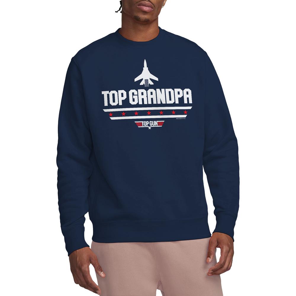 Top Gun Unisex Adult Top Grandpa Fathers Day Sweatshirt