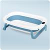 Folding Bathtub For Children And Infants With Thermometer And Insert, And