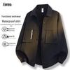 Мужская водонепроницаемая повседневная рубашка-куртка в стиле techwear Faraes