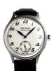 The STAC Japanese Made Wristwatch 36mm Classic Retro Men's Women's Unisex White Black Leather ST-AR002