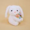 Romantic Rose Bear Plush Toy 15cm Bouquet Rabbit Doll Animal Doll Bear Wear Rose Doll  Anniversary