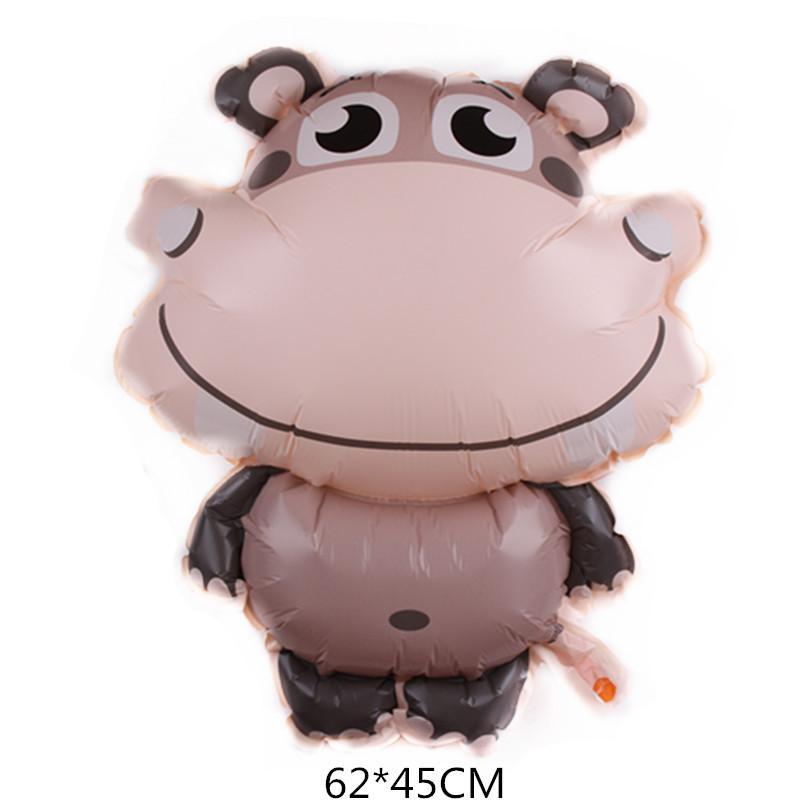 Двенадцать милых мультяшных воздушных шаров с животными. Новые воздушные шары.