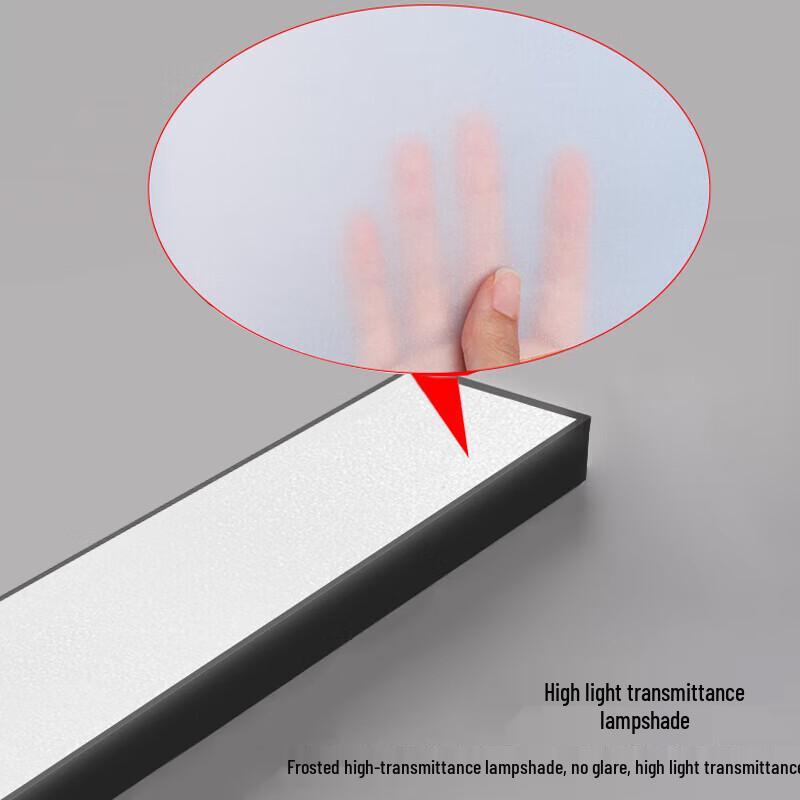 Dengling Black Frame LED Linear Office Light