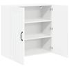 Wall Cabinet LUCCA Glossy White 80 x 31 x 80 cm Particleboard