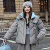 Women's New Hooded Windproof Lightweight Thickened Fluffy Warm Loose High-quality Fabric Casual Sports Cotton Clothing