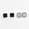 High-Grade Luxury Titanium Steel Four-Leaf Clover Earrings Non-Fading Fashion Earrings Ladies Earrings Jewellery