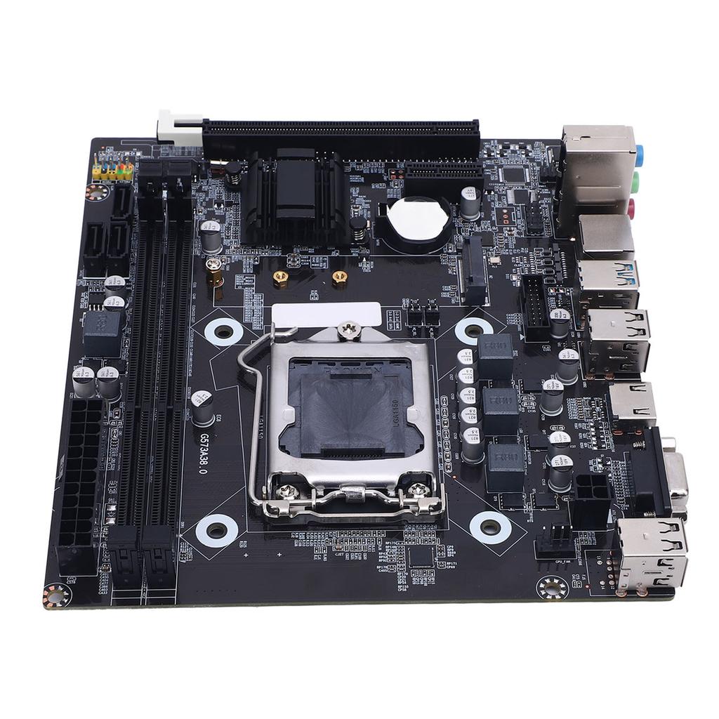 Игровая материнская плата H81 M ATX LGA 1150 2x8 ГБ памяти DDR3 M.2 Nvme NGFF Serial ATA3.0 6 Гбит/с PCI E для серии Xeon E3 V3