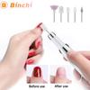 Электрическая полировальная машинка для ногтей, профессиональная, для шлифовки, полировки ногтей, удаления ороговевшей кожи, для арт-шлифовки, пилка-ручка, машинка для маникюра