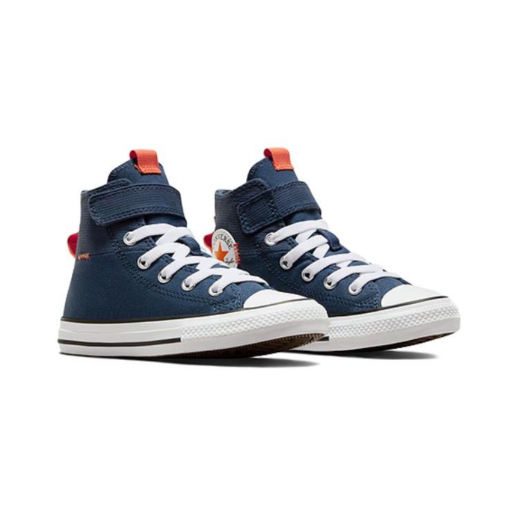 Converse Chuck Taylor All Star Comfortable Durable Lightweight High Top Canvas Shoes Kids Sneakers Navy-Blue A07387C