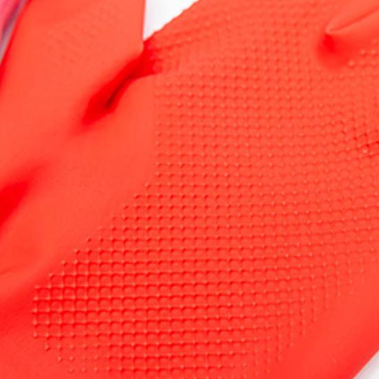 1 Pair Dishwashing Gloves Non-Slip Breathable Household Waterproof Puncture-resistant Oil-proof Design Cleaning Gloves