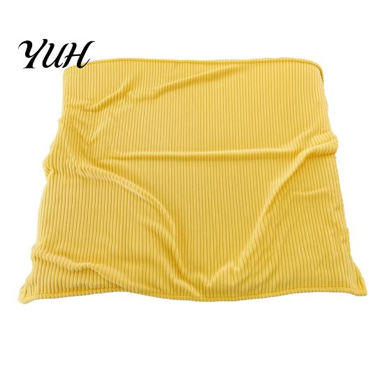 Portable Office Nap Blanket Striped Fleece for Bed, Ribbed Throw Couch, Warm Faux Rabbit Fur Soft Breathable Cozy Bed Blankets, Lightweight