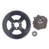 25H Chain Sprocket Set Steel 10mm 15T Front Sprocket 29mm 80T Rear Sprocket 146 Link Drive Chain for