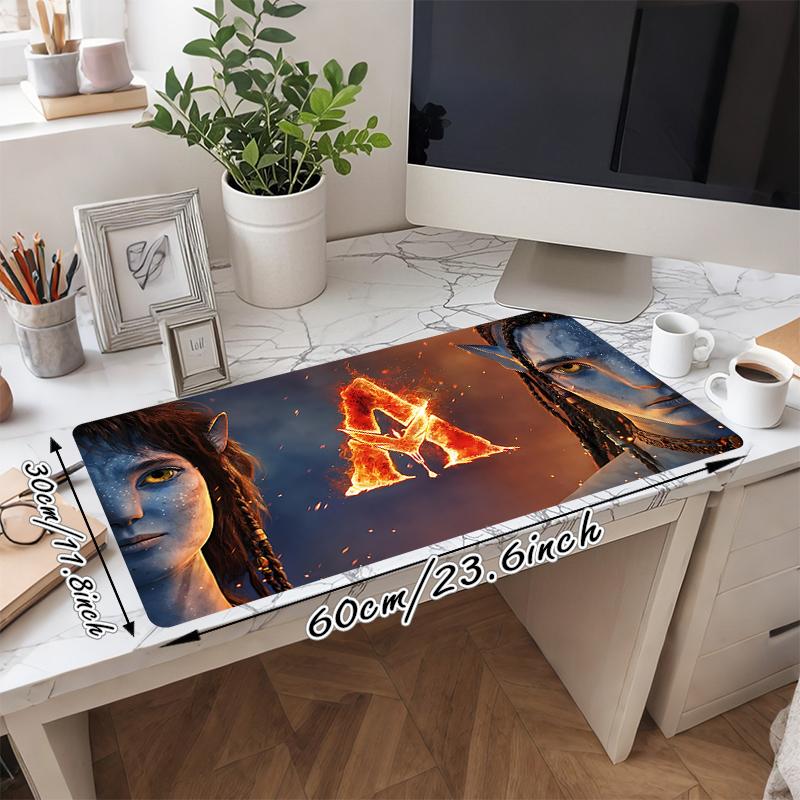 1Pc Avatar Frontiers Pandora Gaming Mouse Pad Keyboard Desk Mat Non-slip Rubber Lock Edge Waterproof Computer Mousepad for Office Home Decor S1571