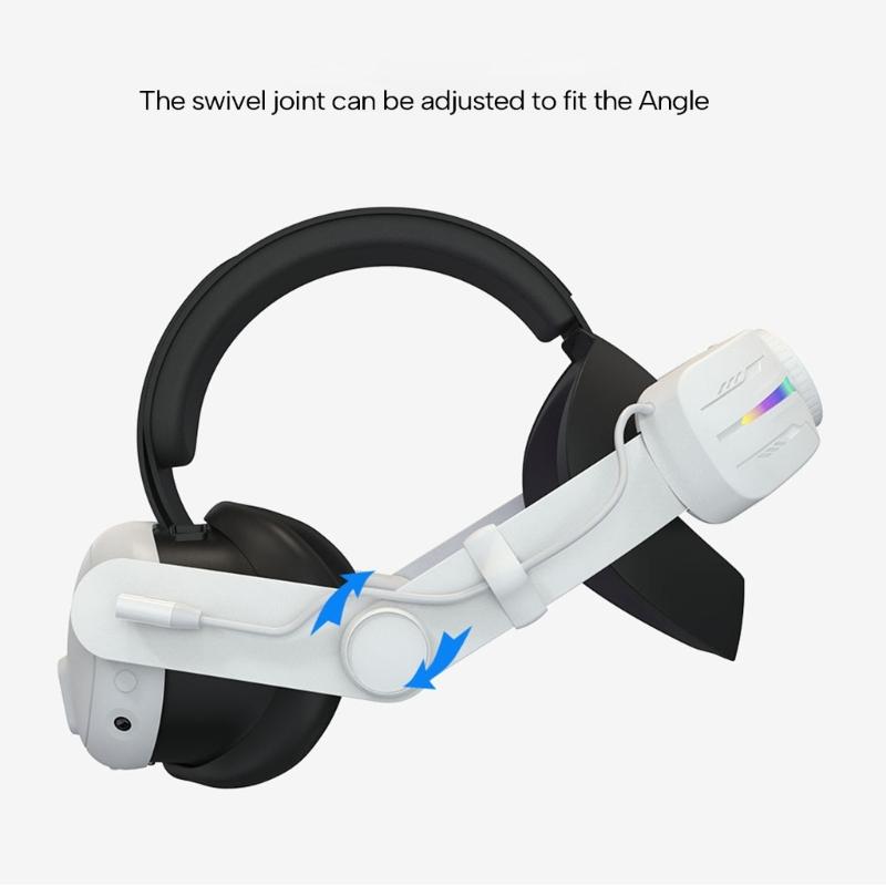 Прочный сменный RGB ремешок для головы для VR-гарнитуры, оголовье, улучшенный VR-опыт, подходит для геймеров всех уровней