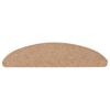 Self Adhesive Stair Treads 15 pcs 56 x 17 x 3 cm Beige