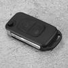 Flip 2 Button Remote Key Fob Case Shell Cover Fit For Mercedes Benz SLK Class E113 ACES W168