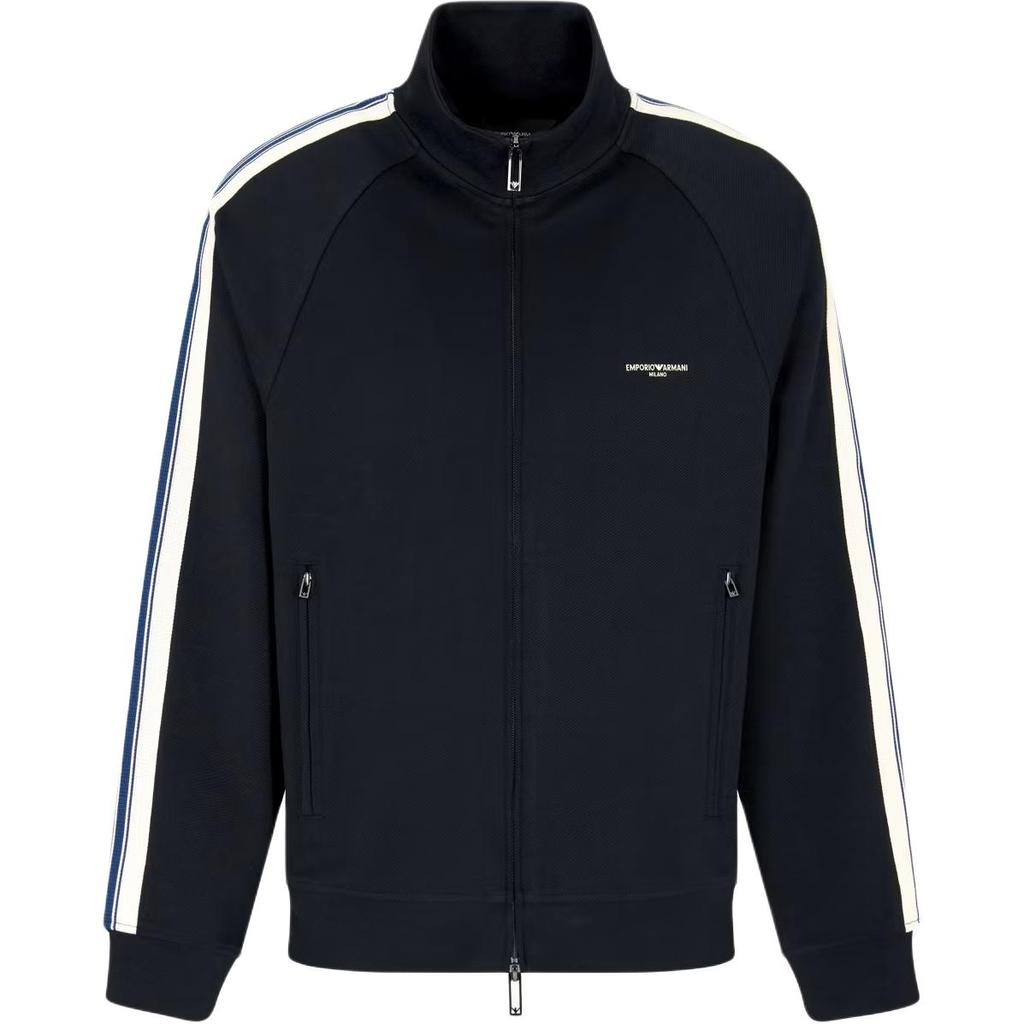 EMPORIO ARMANI Logo Detailed Zipped Sweatshirt EM002872-AF13488-UB118