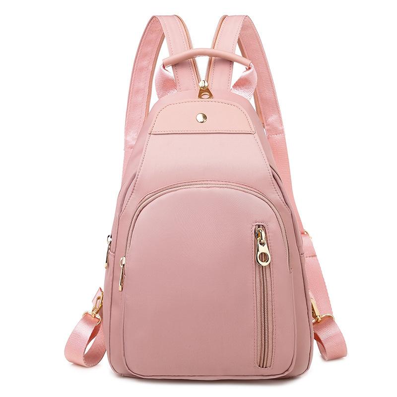 Women Waterproof Oxford Backpacks Vintage Female Shoulder Bag For Girls Sports Rucksack Chest Bags CLE