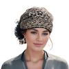 Embroidery Muslim Cap Lace Prayer Hat Fashion Baotou Hat  Women