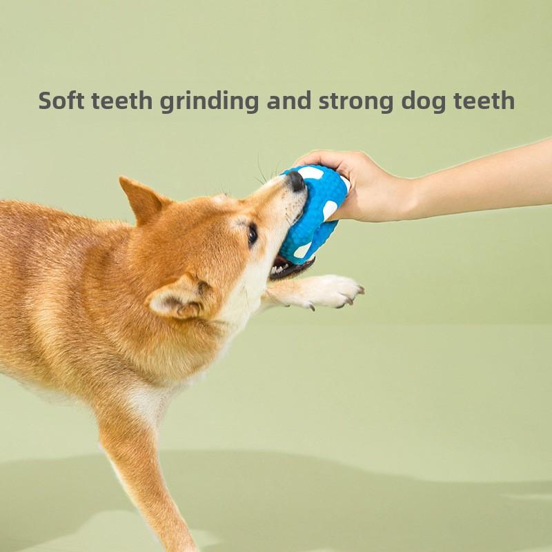 Dog Molar Toys Small and Medium-sized Dogs Puppies Large Dogs Bite-resistant Vocalizations Puppies Self-Hi Molars Pet Spherical Products